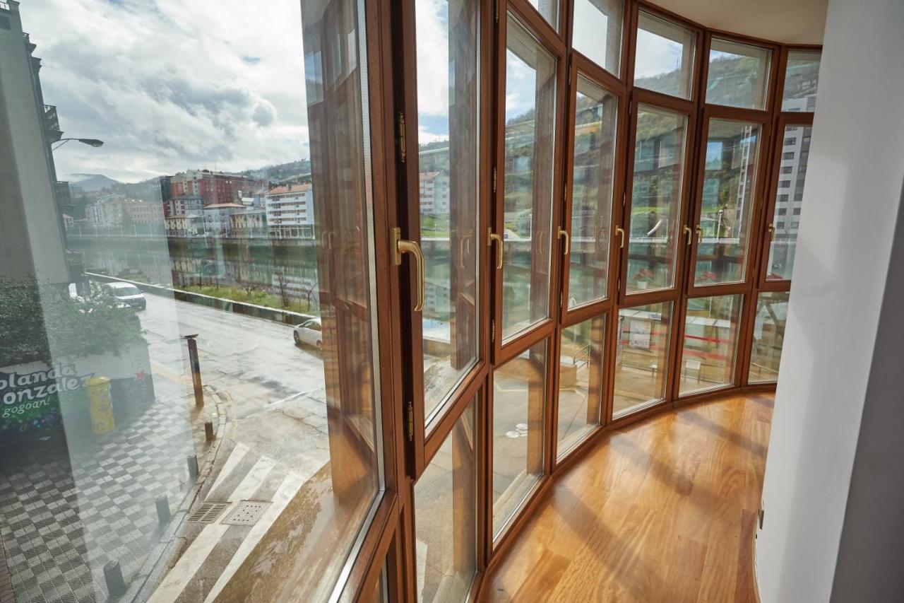 Apartamento Bio Exclusivo Con Mirador En Bilbao Y Aparcamiento Publico Gratuito Lägenhet Exteriör bild