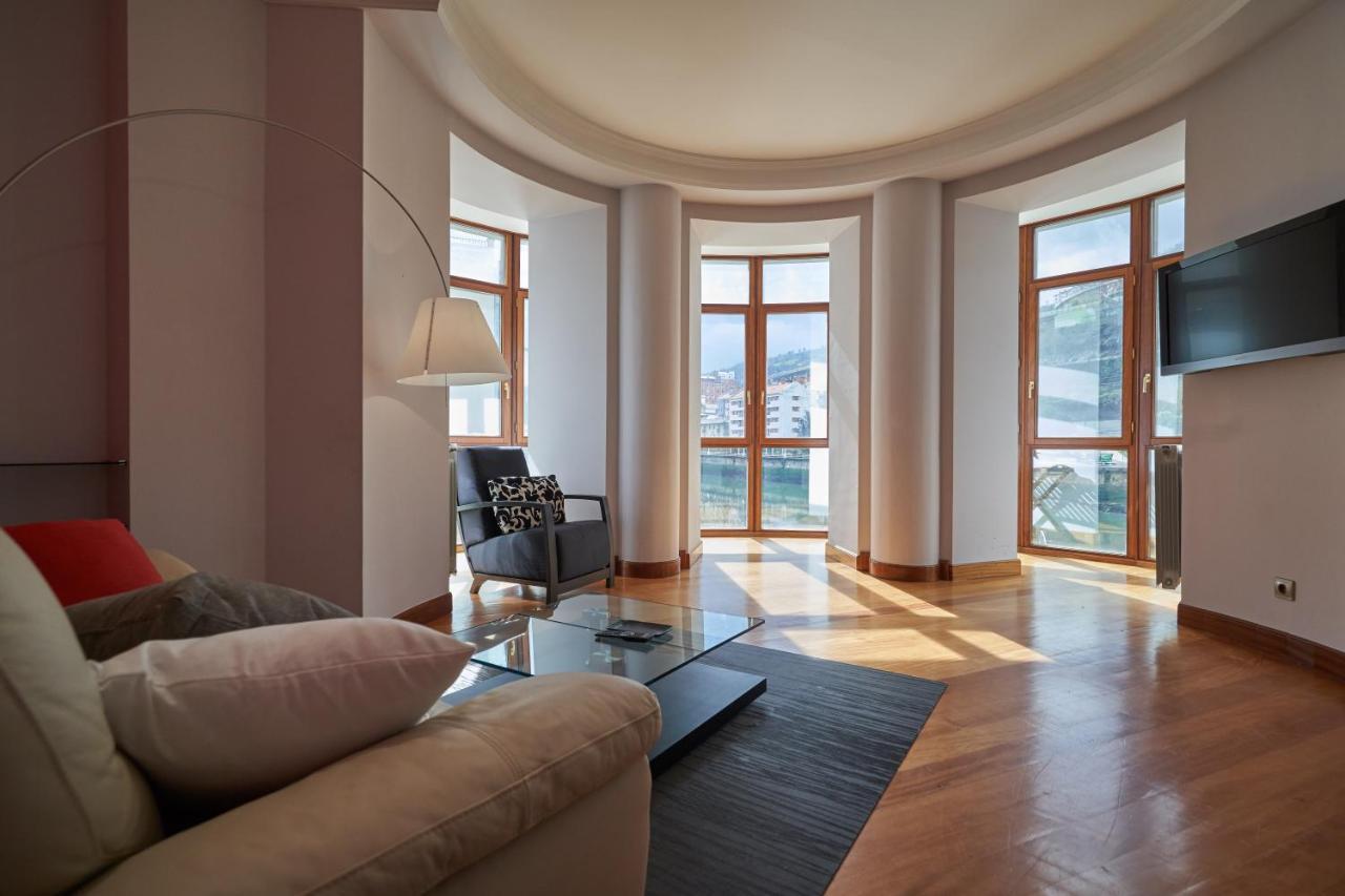 Apartamento Bio Exclusivo Con Mirador En Bilbao Y Aparcamiento Publico Gratuito Lägenhet Exteriör bild