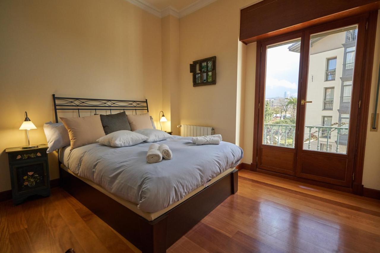 Apartamento Bio Exclusivo Con Mirador En Bilbao Y Aparcamiento Publico Gratuito Lägenhet Exteriör bild