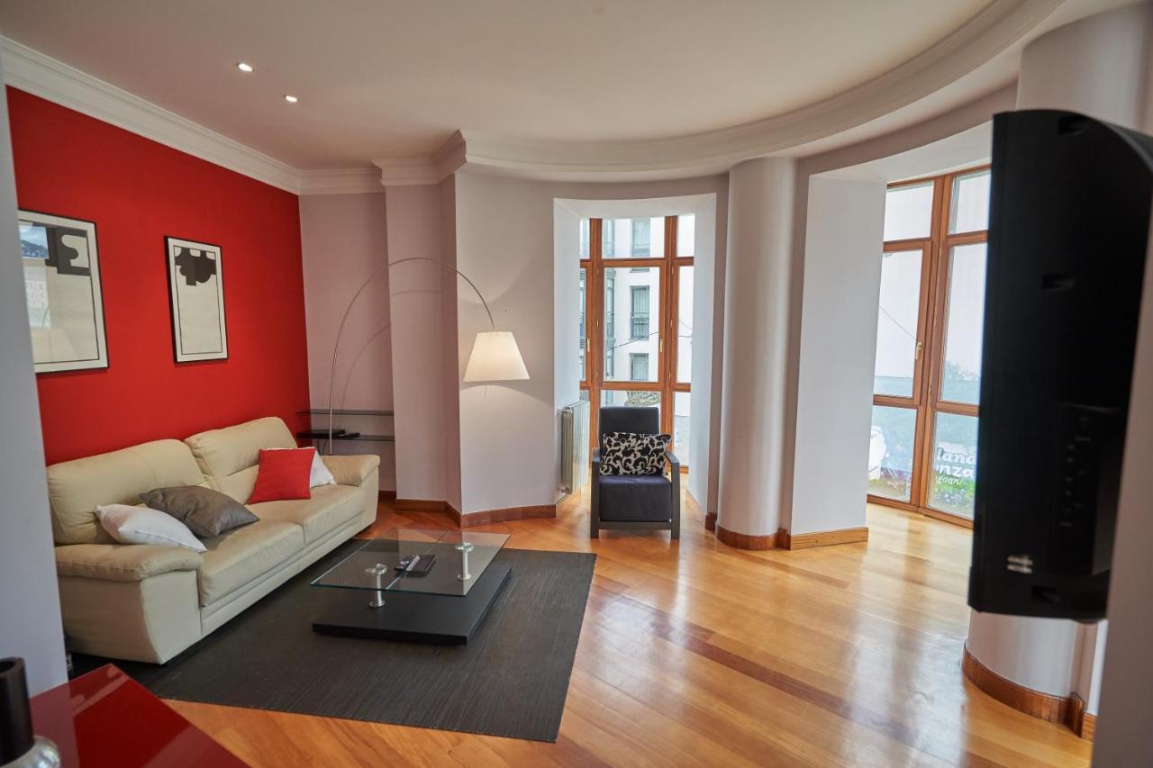 Apartamento Bio Exclusivo Con Mirador En Bilbao Y Aparcamiento Publico Gratuito Lägenhet Exteriör bild