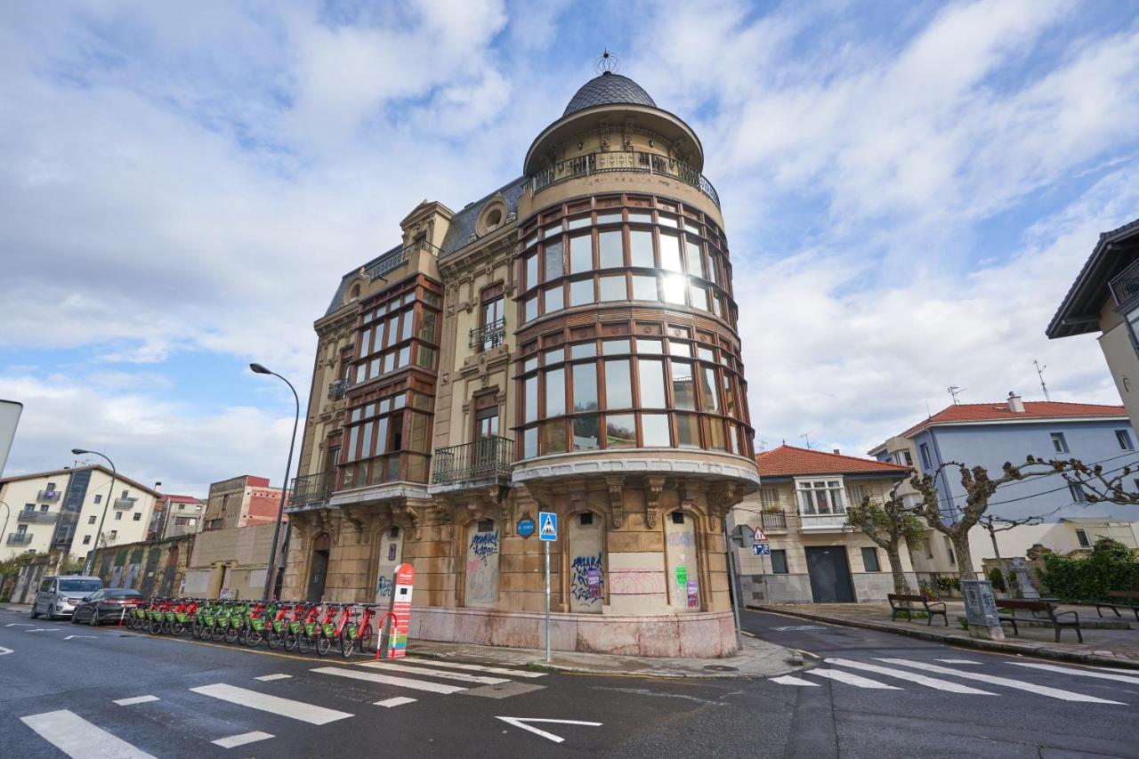 Apartamento Bio Exclusivo Con Mirador En Bilbao Y Aparcamiento Publico Gratuito Lägenhet Exteriör bild