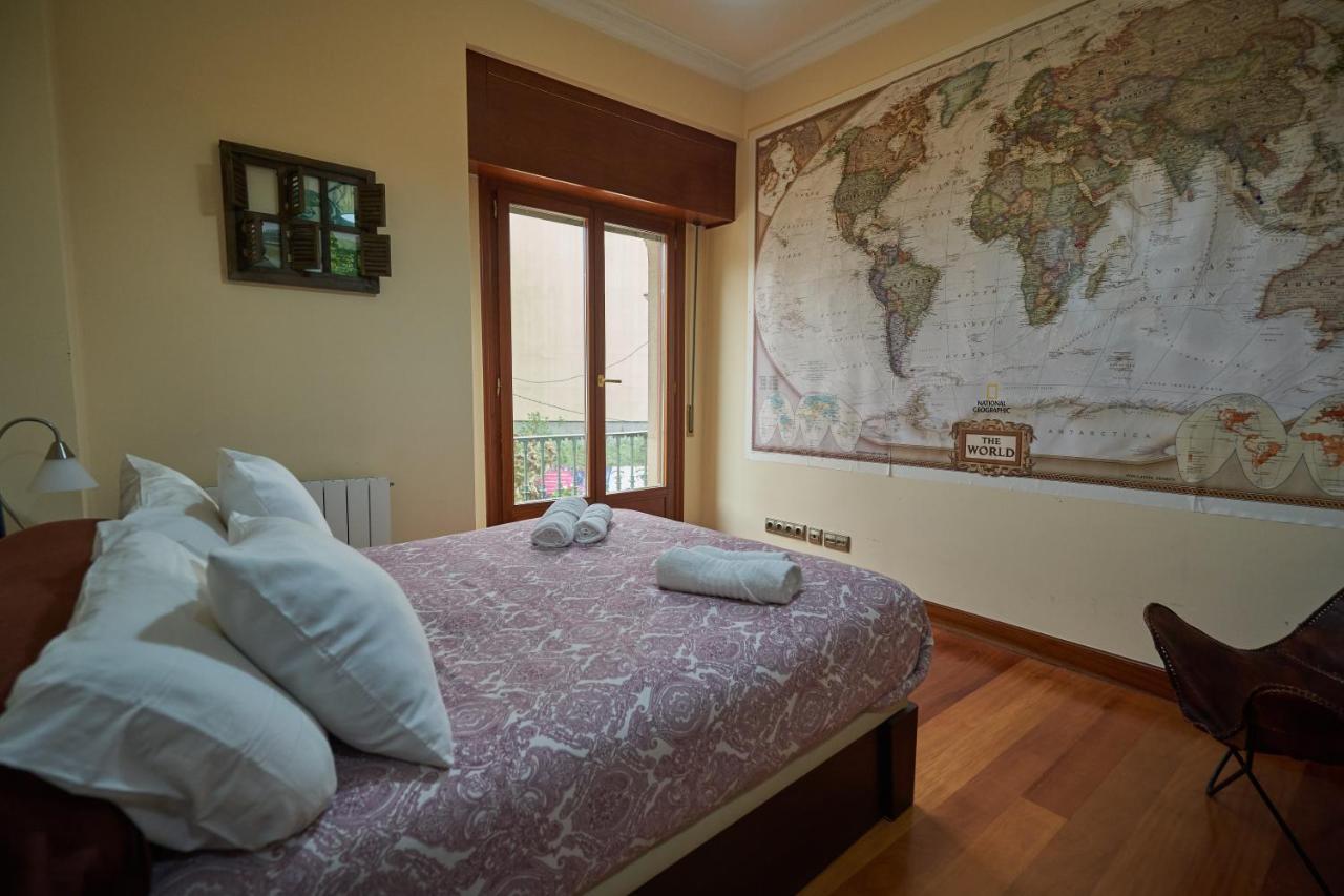 Apartamento Bio Exclusivo Con Mirador En Bilbao Y Aparcamiento Publico Gratuito Lägenhet Exteriör bild