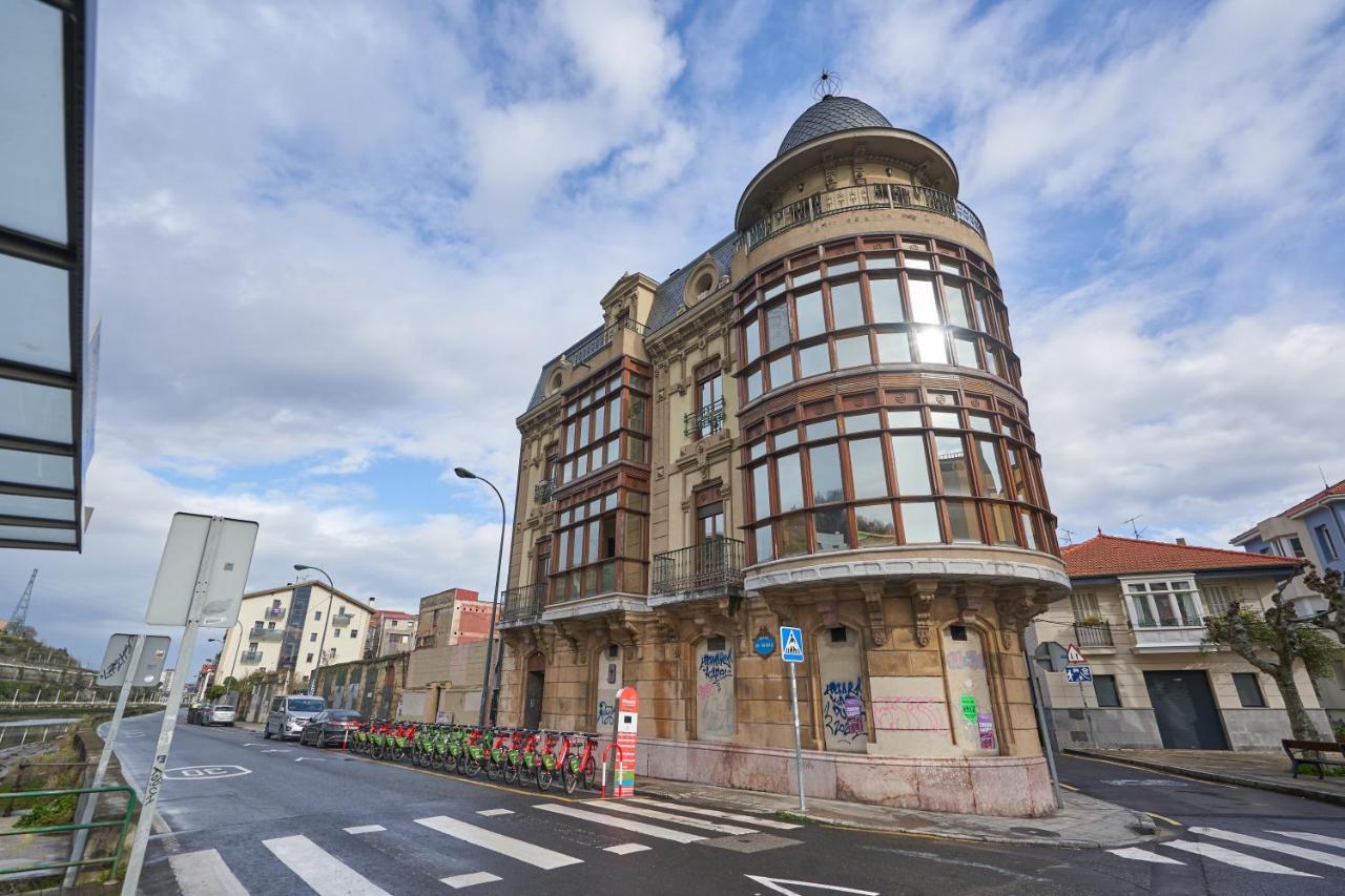 Apartamento Bio Exclusivo Con Mirador En Bilbao Y Aparcamiento Publico Gratuito Lägenhet Exteriör bild