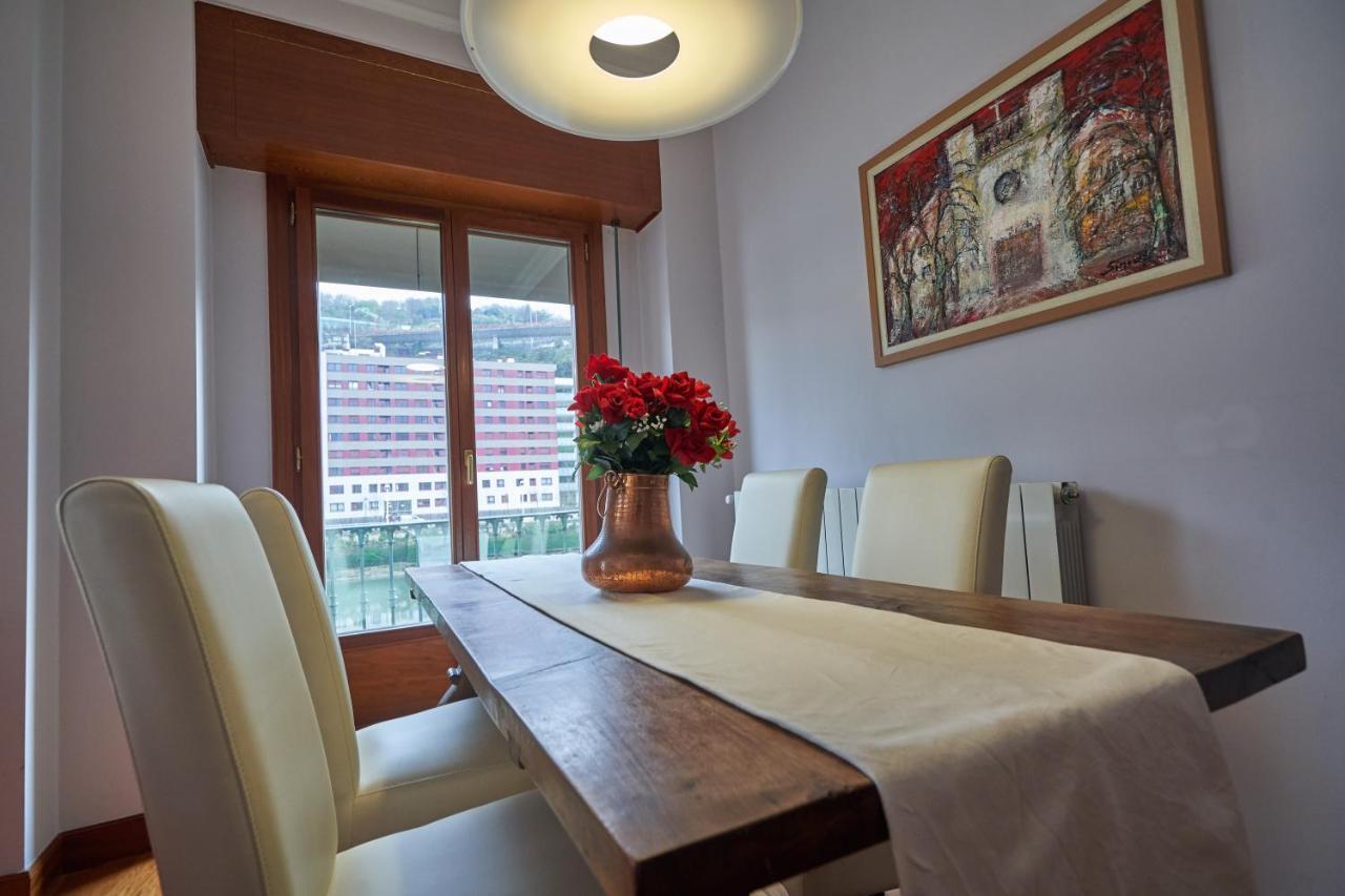 Apartamento Bio Exclusivo Con Mirador En Bilbao Y Aparcamiento Publico Gratuito Lägenhet Exteriör bild