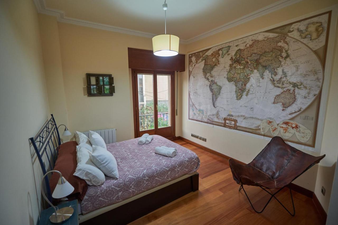Apartamento Bio Exclusivo Con Mirador En Bilbao Y Aparcamiento Publico Gratuito Lägenhet Exteriör bild