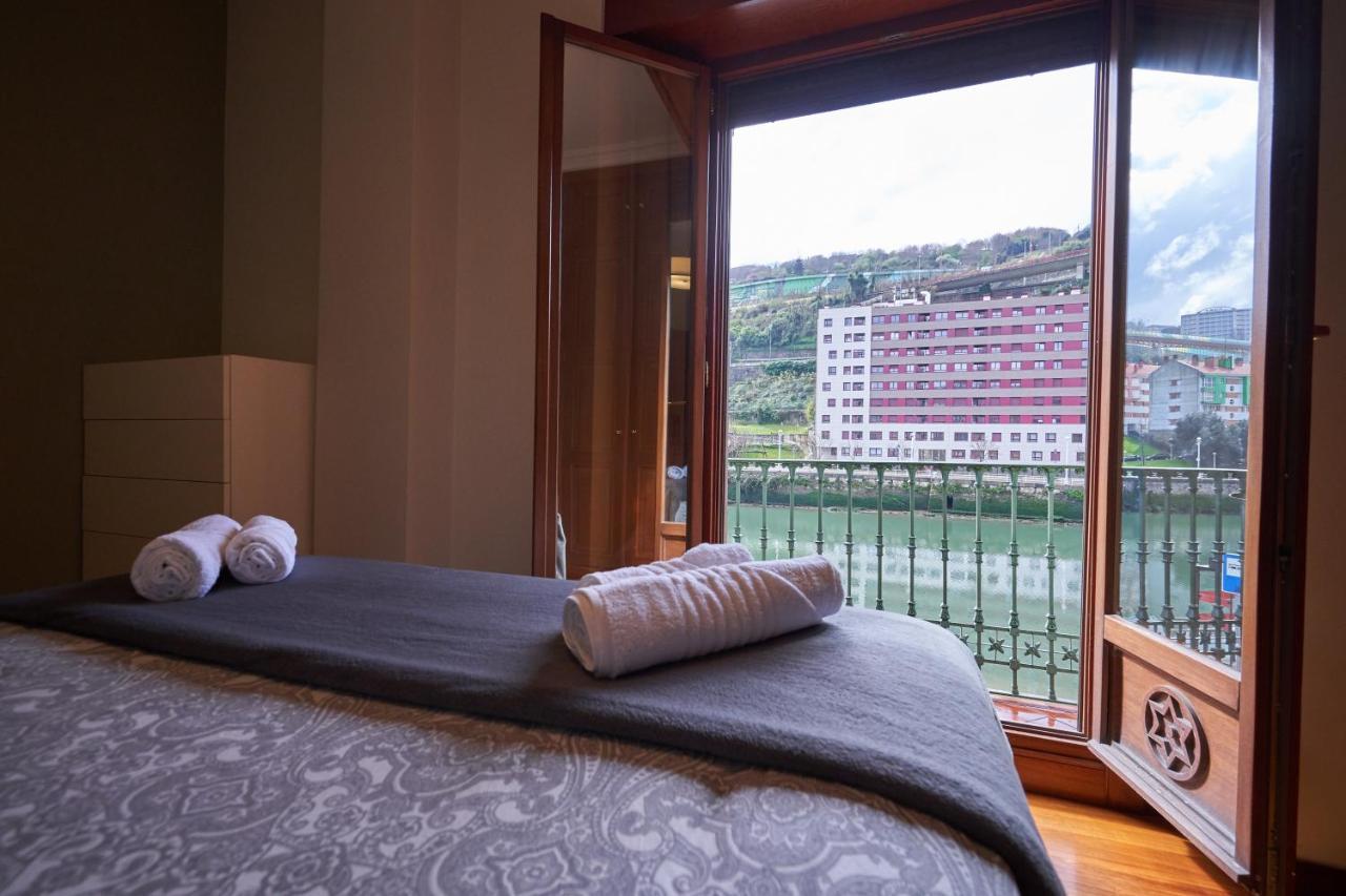 Apartamento Bio Exclusivo Con Mirador En Bilbao Y Aparcamiento Publico Gratuito Lägenhet Exteriör bild