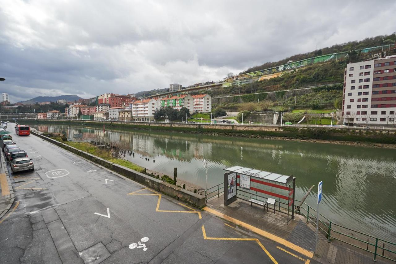 Apartamento Bio Exclusivo Con Mirador En Bilbao Y Aparcamiento Publico Gratuito Lägenhet Exteriör bild