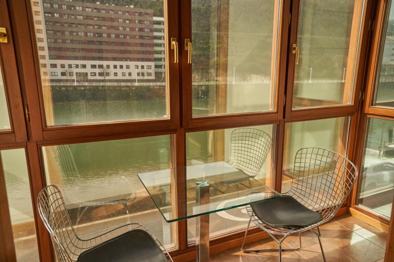 Apartamento Bio Exclusivo Con Mirador En Bilbao Y Aparcamiento Publico Gratuito Lägenhet Exteriör bild