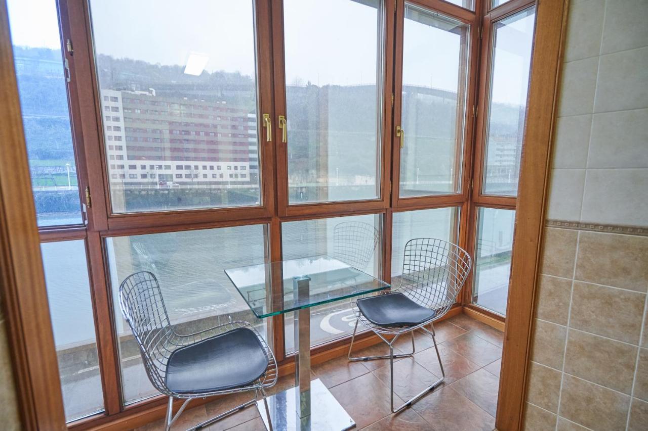 Apartamento Bio Exclusivo Con Mirador En Bilbao Y Aparcamiento Publico Gratuito Lägenhet Exteriör bild